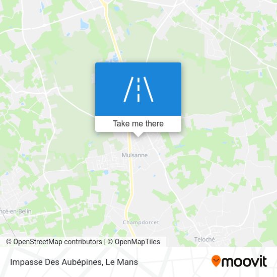 Impasse Des Aubépines map