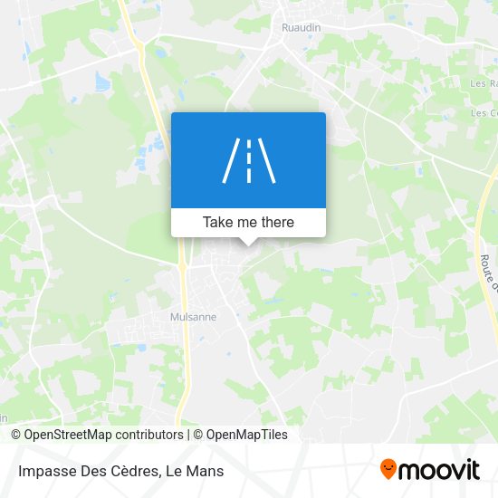 Impasse Des Cèdres map