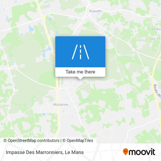 Impasse Des Marronniers map