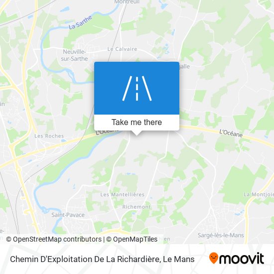 Chemin D'Exploitation De La Richardière map