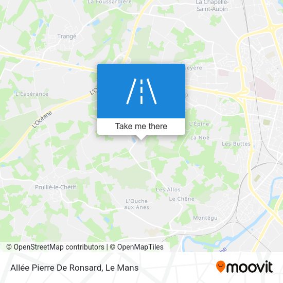 Allée Pierre De Ronsard map