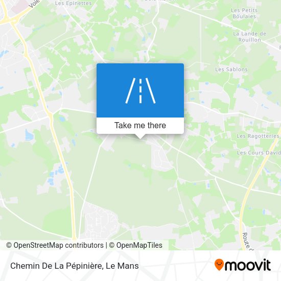 Chemin De La Pépinière map