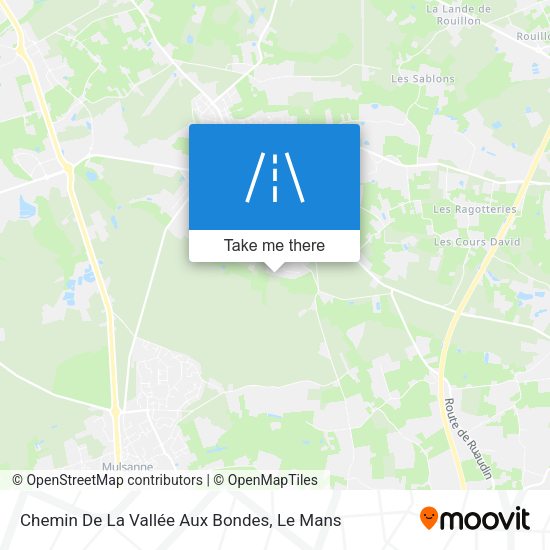 Chemin De La Vallée Aux Bondes map