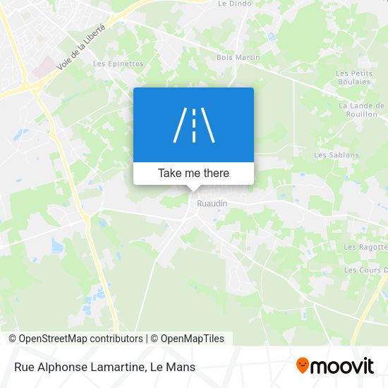 Rue Alphonse Lamartine map