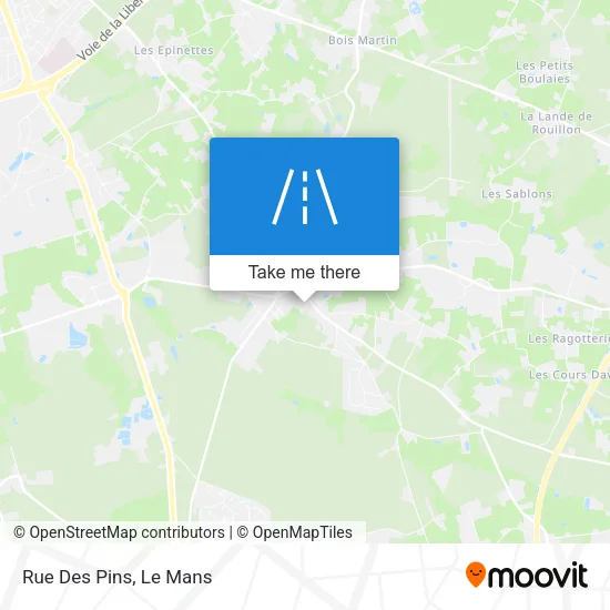 Rue Des Pins map