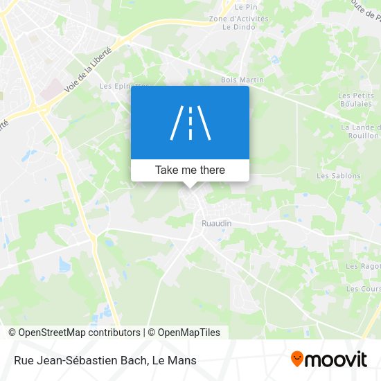 Rue Jean-Sébastien Bach map