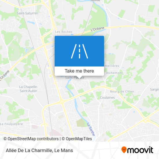 Allée De La Charmille map