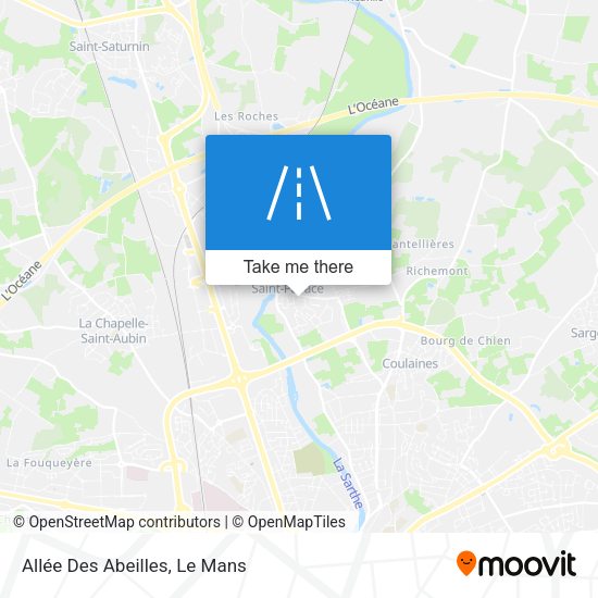 Allée Des Abeilles map