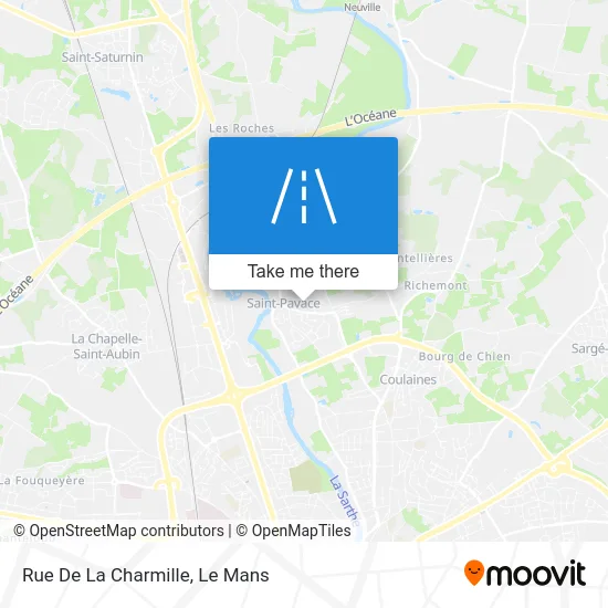 Rue De La Charmille map