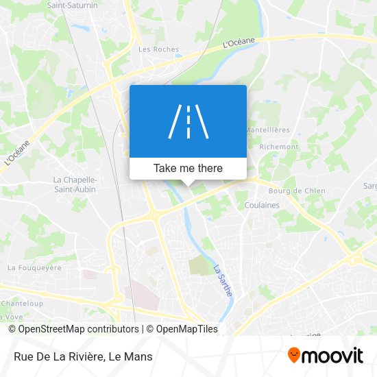 Rue De La Rivière map
