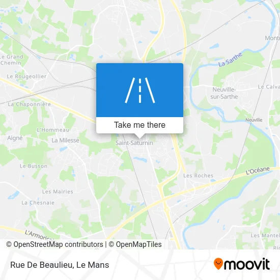 Rue De Beaulieu map