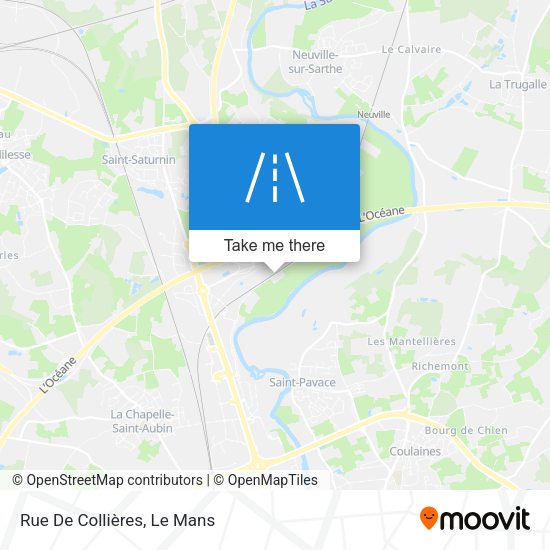 Rue De Collières map