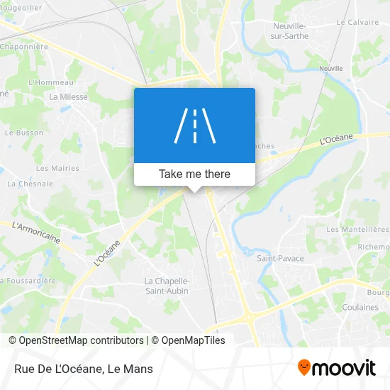 Rue De L'Océane map