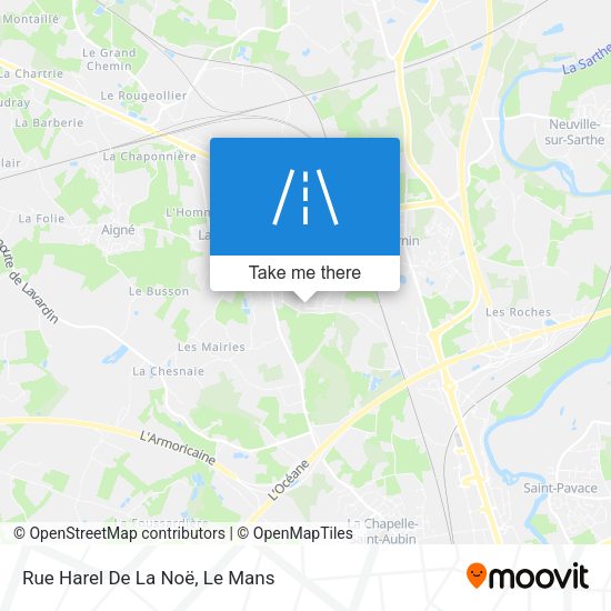 Rue Harel De La Noë map