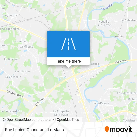 Mapa Rue Lucien Chaserant