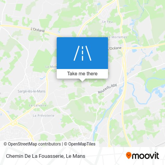 Chemin De La Fouasserie map