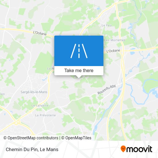 Chemin Du Pin map