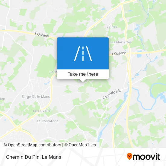 Chemin Du Pin map