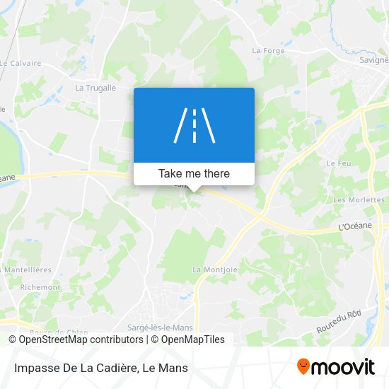 Impasse De La Cadière map