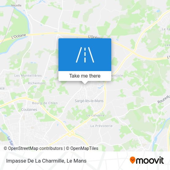 Impasse De La Charmille map