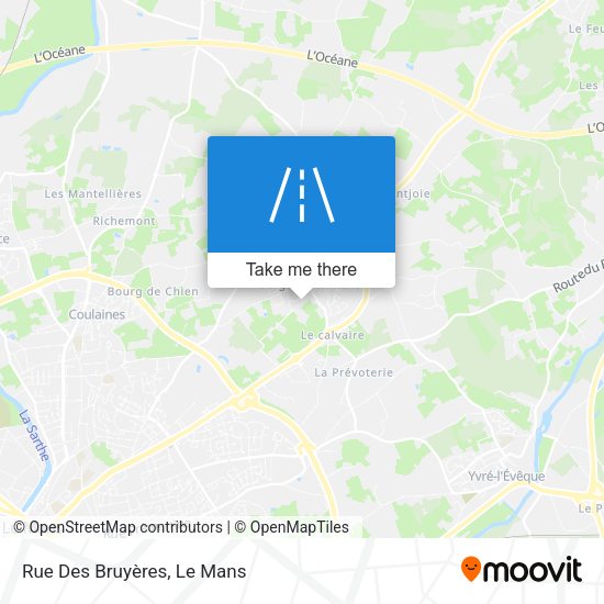Rue Des Bruyères map
