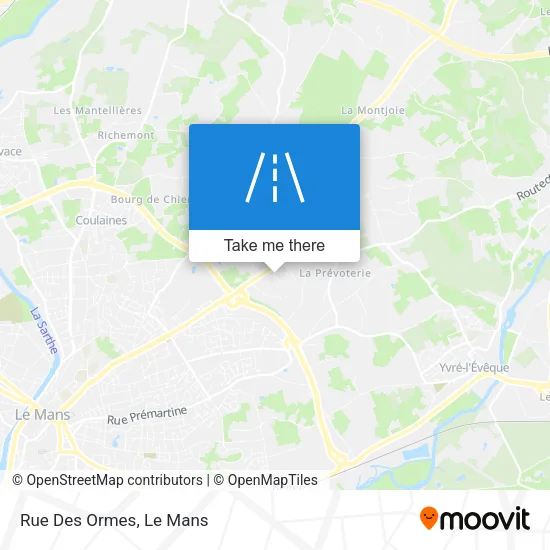 Rue Des Ormes map