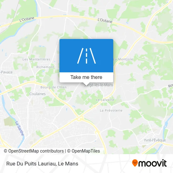 Rue Du Puits Lauriau map