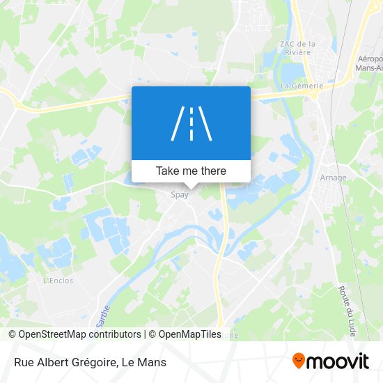 Rue Albert Grégoire map