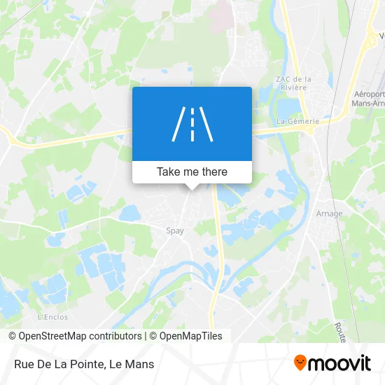 Rue De La Pointe map