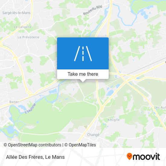 Allée Des Frères map