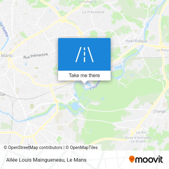 Allée Louis Maingueneau map