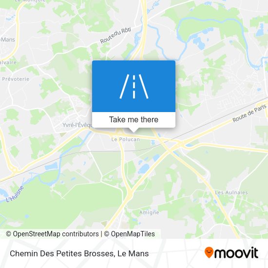 Chemin Des Petites Brosses map