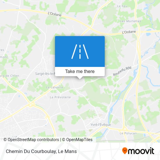 Chemin Du Courboulay map