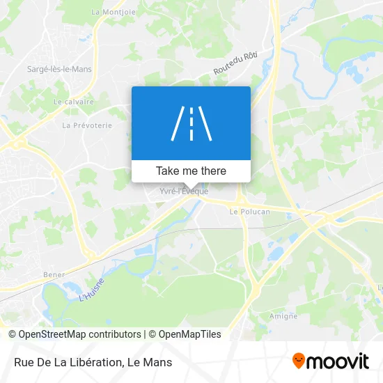 Rue De La Libération map