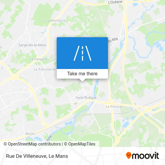 Rue De Villeneuve map