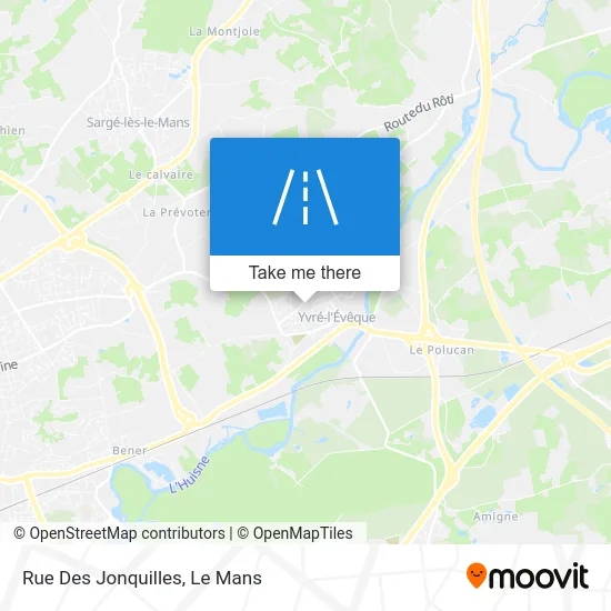 Rue Des Jonquilles map