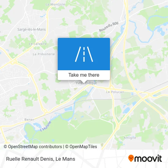 Ruelle Renault Denis map