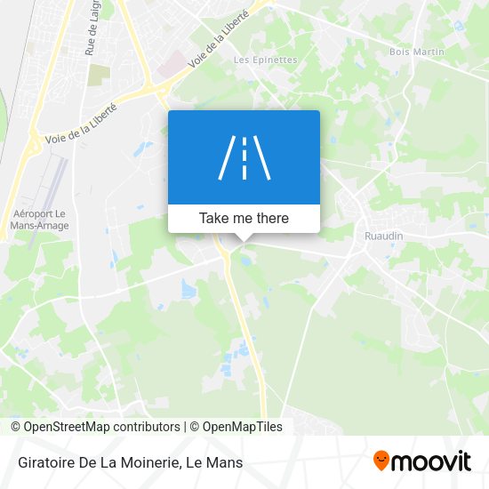 Giratoire De La Moinerie map