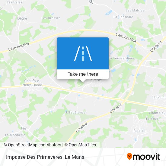 Impasse Des Primevères map