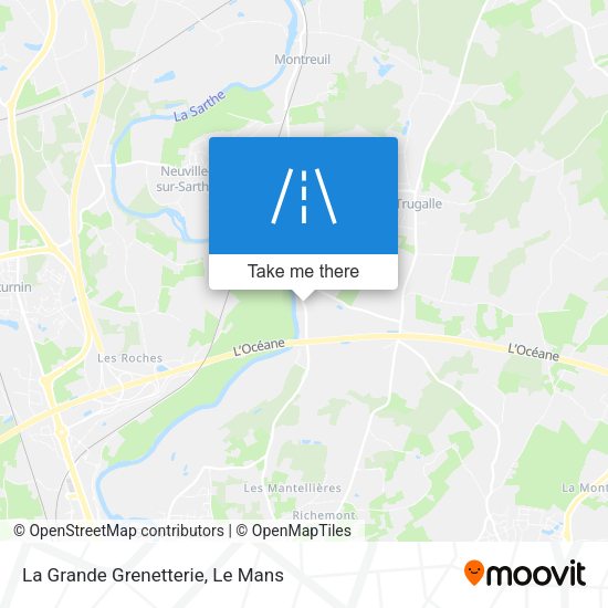 La Grande Grenetterie map