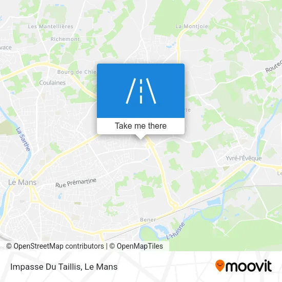 Impasse Du Taillis map