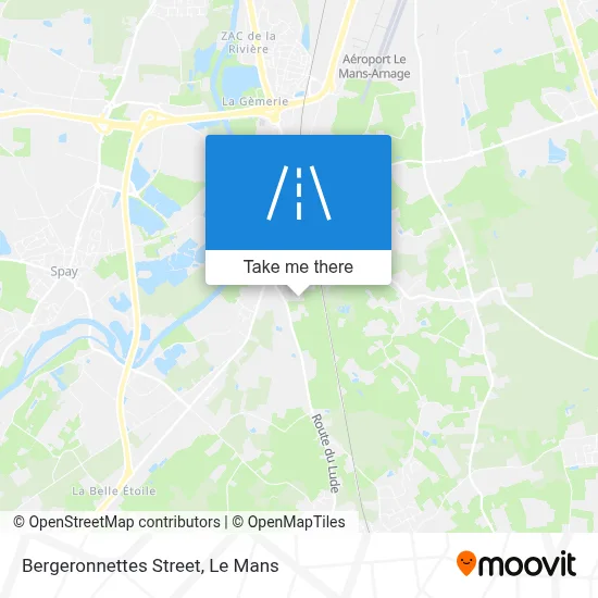 Rue Des Bergeronnettes map