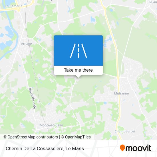 Chemin De La Cossassiere map