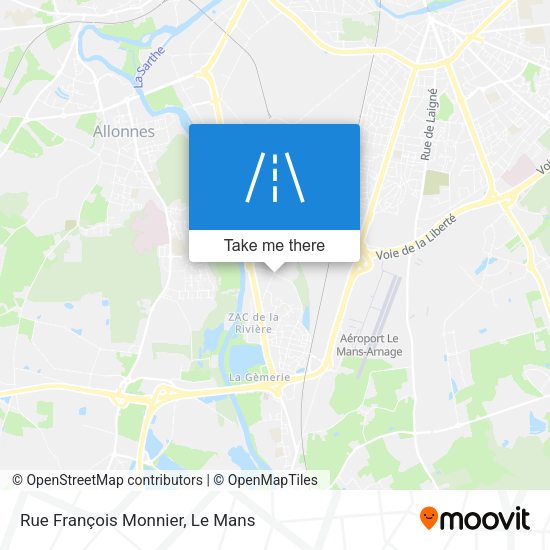 Rue François Monnier map