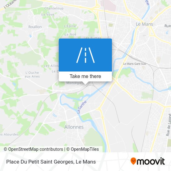 Place Du Petit Saint Georges map