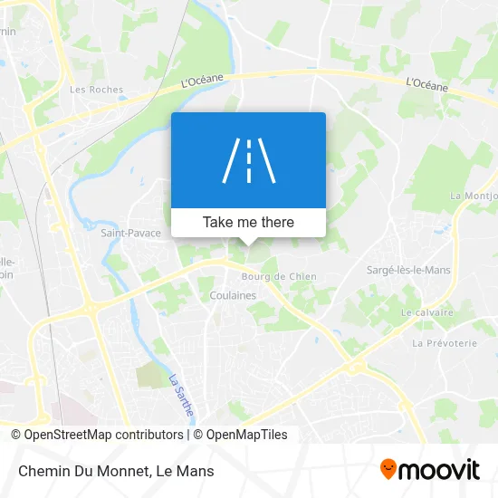 Chemin Du Monnet map