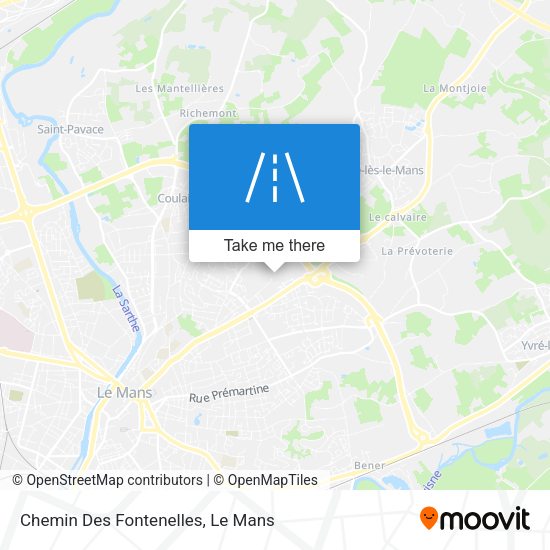 Chemin Des Fontenelles map