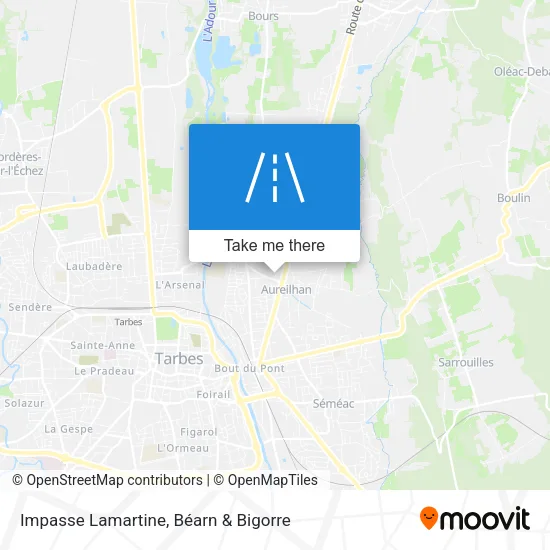 Impasse Lamartine map