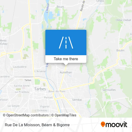 Rue De La Moisson map