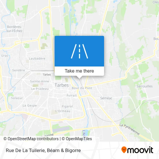 Rue De La Tuilerie map
